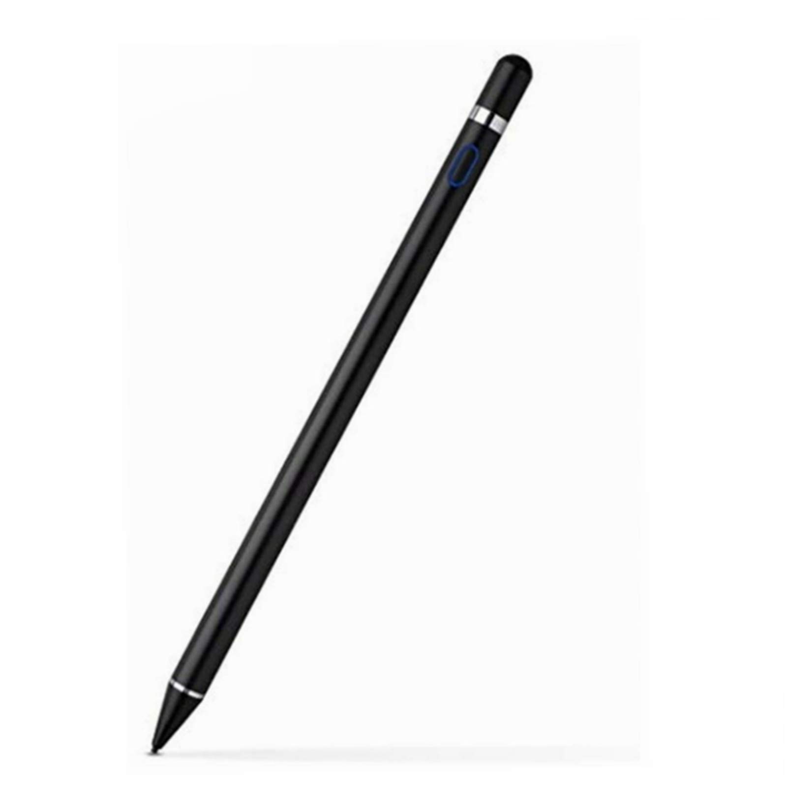 Active Stylus Pen 1.4mm for Apple Pencil 2 1 for iPad Pro 10.5 11 12.9 / for iPad 2017 2018 2019 2020 5th 6th 7th 8th / Mini 4 5 Air 1 2 3 10.2 10.9 Stylus Screen Touch Pen (Black)