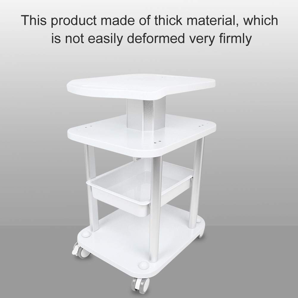 Beauty Salon Trolley, Multi-layer Pedestal Rolling Storage Cart Wheel Stand Table Styling Storage Drawer Cabinet Spa Hairdresser Treatment Barber Shop for Beauty Equipment, Tattoo, Pedicure.: Beauty