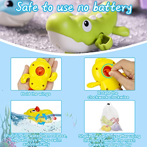 TOLOYE Bath Toys for Toddlers 13 Year Old Boys Girls Gifts, Animal