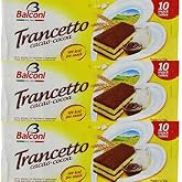 Balconi Trancetto Cocoa 10 Snack Cakes, 3 Packs