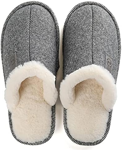 Women's Memory Foam Slippers - Warm Fleece Lining, Anti-Slip Sole For Indoor/Outdoor - View #3