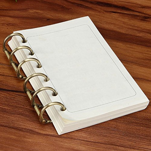 Exttlliy 10Pcs Metal Loose Leaf Binder 3-Ring Binding Spines Combs Calendar Round Circle Notebook Binding Rings (Black, 0.59 Inch Inner Diamater) - Thumbnail 2