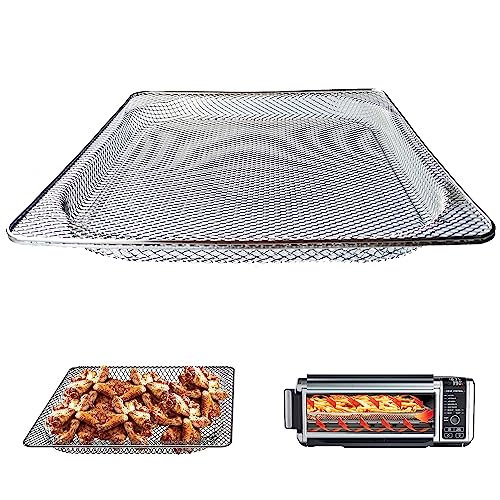Replacement Air Fry Basket for Ninja Foodi SP101 Air Fryer Oven,Stainless Steel Air Fryer Oven Basket for Ninja Foodi SP100,Accessories for Ninja Foodi 8-in-1 Digital Air Fry Oven (For SP100 Series)