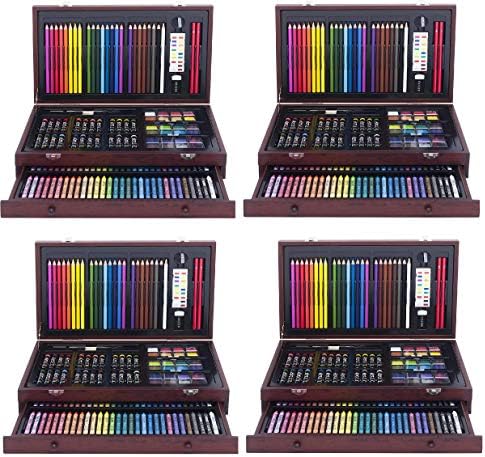 Art 101 142-Piece Wood Art Set ((4.Units))