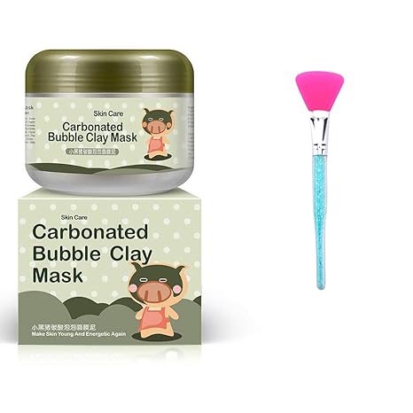 KAYI Moisturizing Gentle Pore Minimizing Deep Cleansing Carbonated Rich Oxygen Bubble Clay Mask