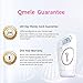 Permanent IPL Hair Removal Device for Women and Men Qmele 500,000 Flashes Home Use Hair Removal for Face, Armpits, Arm, Chest, Back, Bikini Line and Legs