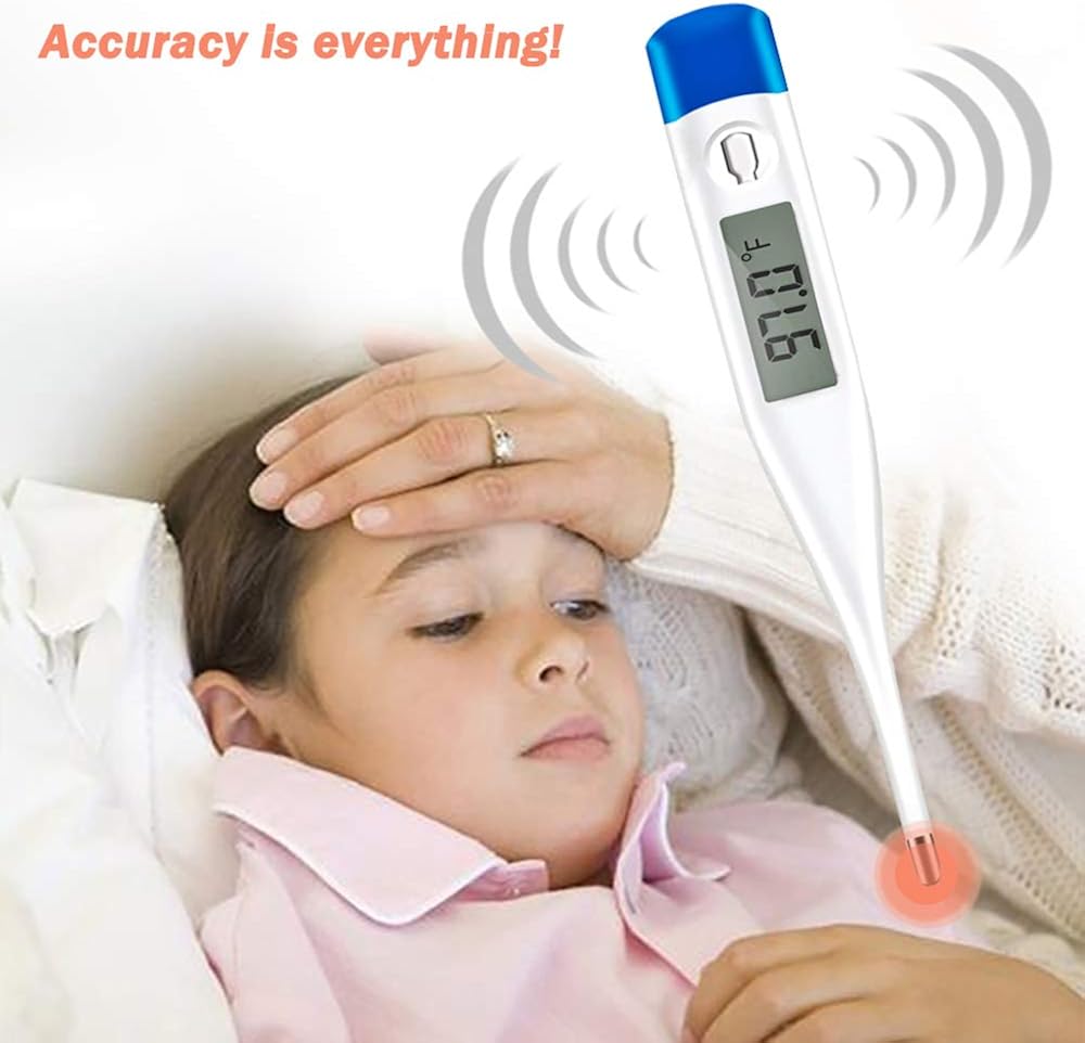 KMOOL Measure Device with Large Lcd Fast Reading, Digital Tharmomitor For Any Ages, 3 Packs: Clothing