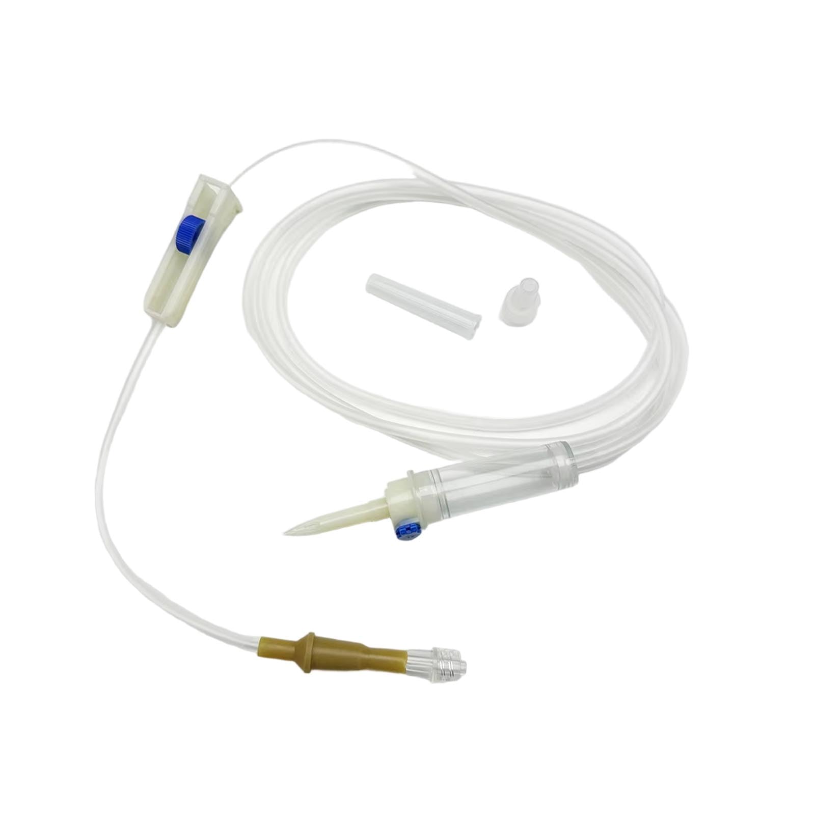 Photo 1 of (12PCS/Box) IV Extension Set, I.V Tubing,Sterile Individual Packaging,for Lab and Pets Veterinary (Screw Mouth)