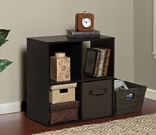 4 OneSpace+50+412ES+4+Cube+Organizer+Espresso