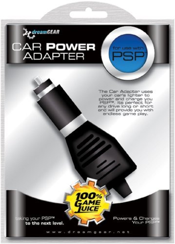 PSP Car Power Adapter Black (Certified Refurbished)