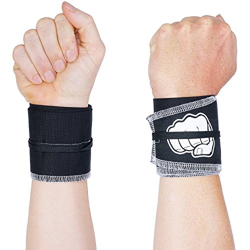 Wrist Wraps by WOD Nation Strength Wraps Superior Protection and