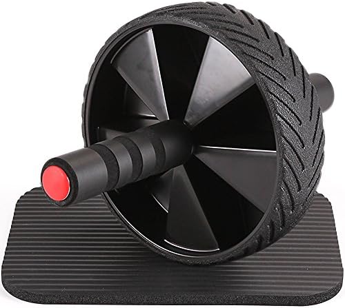 MiraCase AB Wheel Roller for AB Workout, Portable AB Roller Kit with Knee Mat for Ab Crunch, Sturdy, Silent, Comfort Non-Slip Fitness AB Roller