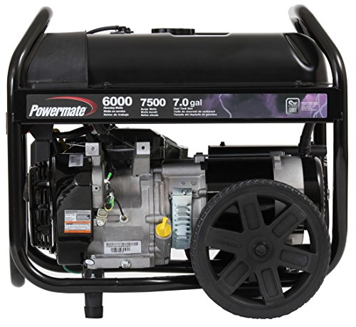Generators Powermate PM0126000 Portable Generator with Manual Start