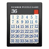 GARASANI Number Slide Puzzle Brain Teaser IQ Game (35 Number)