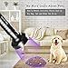 UV Blacklight Flashlight, Ka June Upgraded 395nm 100 Led Ultraviolet Flashlight Professional Pet Urine Stains Detector for Dog/Cat, Scorpions Hunting, UV Light for Home & Hotel Inspection