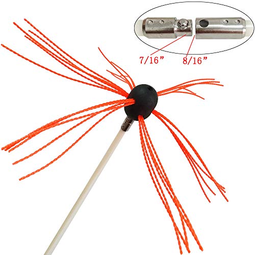 Xedragony Chimney Cleaning Brush for Fireplace Flue Sweep Kits