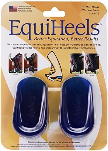 EQUIHEELS Equestrian Boot Inserts for Better Equitation & Results