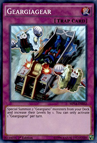 Yu-Gi-Oh! - Geargiagear (MP14-EN052) - Mega Pack 2014 - 1st Edition - Super Rare