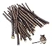 William Craft Apple Sticks Pet Chew Toy Treats for Chinchilla Guinea Pigs Rabbits Squirrel Hamster Bunny