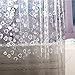 Wimaha Waterproof Plastic Shower Curtain Liner Mildew-Resistant Bathroom Shower Curtains Anti-Bacterial EVA Shower Liner for Shower Stall, Bathtubs, Love Hearts 72W x 72L