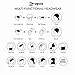 Zupoo 1/4/6PCS 16-in-1 Multifunctional Headband Sports Magic Scarf,Face Sun Mask,Neck Gaiter,Balaclava Headwear,Bandana,for Hiking, Running,Cycling,Yoga,Fishing,Hunting,Skiing