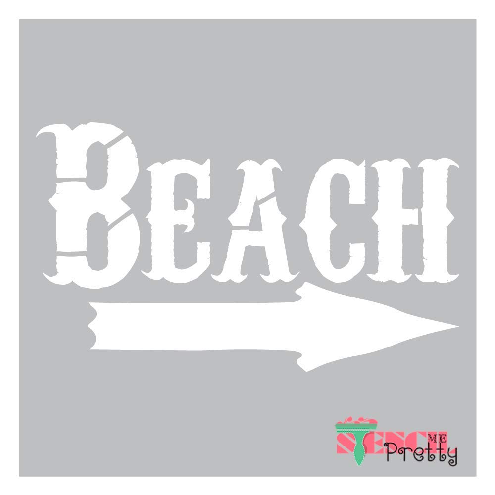 Reusable Stencils For Painting In Small Large Sizes Welcome To Our Beach House Stencil Template For Walls And Crafts Paper Paper Crafts Arts Crafts Sewing Guardebem Com
