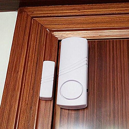 Yeefant 1PCS Convenience Installation Stability Wireless Home Security Door Window Entry Burglar Alarm System Magnetic Sensor, Dustproof and Insect Prevention, 3.6 x 1.2 x 0.7 Inch, White