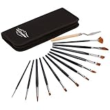 12-Piece Paintbrush Set by S&J Creations (8