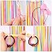QtGirl Hair Bow Holder Organizer for Girls, Unicorn Bow Hanger Hair Clips Storage Hair Accessories Headband Storage for Girls Room