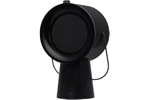 AirHood Portable Range Hood 2 | Corded & Cordless Design (Battery Purchased Separately) | Enhanced Airflow & LED Touch Panel – Perfect for Indoor Cooktops & RV Vents - Midnight Black