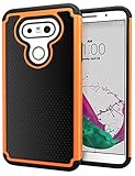 LG G5 Case, Cimo [Shockproof] Case Heavy Duty Shock Absorbing Dual Layer Protection Cover for LG G5 (2016) - Orange