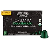 Nespresso Compatible Barrie House Fair Trade Organic Decaffeinato Espresso Capsules 40 ct--Fits in Nespresso Original Line-