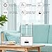 BOYON Ultrasonic Cool Mist Humidifier 5.5L, Top Fill Humidifiers with Humidistat, Cool Mist Vaporizer with 3 Mist Settings, Waterless Auto-off, LED Display with Nightlight, Last up to 40H