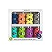 8 pc Ello Silicone Sleeve Glassware 17 oz each Assorted