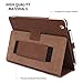 Snugg iPad 2 Case, Executive Distressed Brown Leather Smart Case Cover Apple iPad 2 Protective Flip Stand Cover with Auto Wake/Sleep
