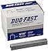 Duo Fast 5018C 20 Gauge Galvanized Staple 1/2-Inch Crown x 9/16-Inch Length, 5000 Pack
