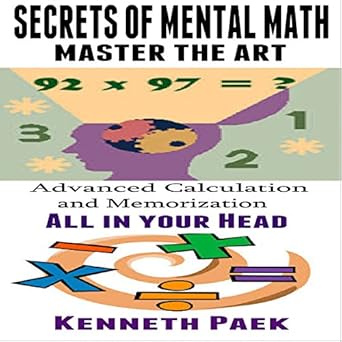 Amazoncom Secrets Of Mental Math Master The Art - 