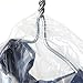 HANGERWORLD 100 Clear 38inch Dry Cleaning Laundry Polythylene Garment Cover Protector Bags 100 Gauge