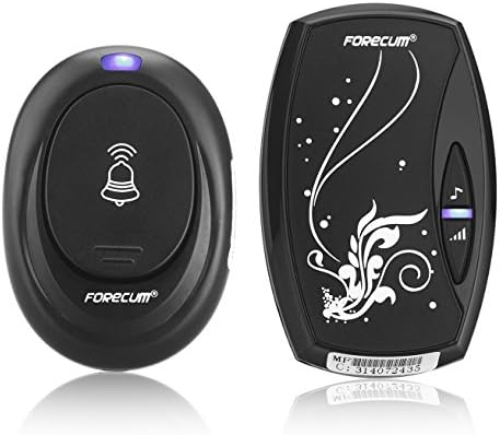 Waterproof Wireless Doorbell Smart Home 36 Songs Remote Control Chime Transmitter &amp; Receiver Kit Battery Included