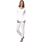 HEROBIKER Thermal Underwear Women Ultra-Soft Set Base Layer Top & Bottom Long Johns with Fleece Lined Winter Warm