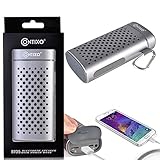 CHRISTMAS SALE-Contixo BT05, 6000mAh Samsung Battery Bluetooth Speaker, 3W, Louder Volume, Louder Bass, Bluetooth Portable Wireless Speaker For iphone 7, Beach Speaker, Plays Up To 20 Hours (Gray)