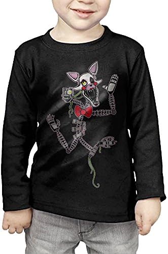 JUshuo Kids Five Nights At Freddy Foxy The Mangle Long Sleeve T Shirts