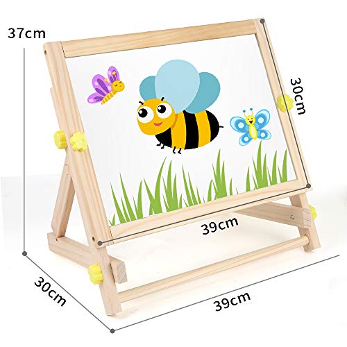 5 BeebeeRun+Double+Sided+Whiteboard+Chalkboard+Accessories