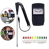 Ywillink Soil PH Measuring Instrument Tester for Farm Plants Crops Flowers Vegetable