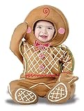 California Costumes Baby-Boys Infant Gingerbread Man, Brown, Medium (12-18 Months)