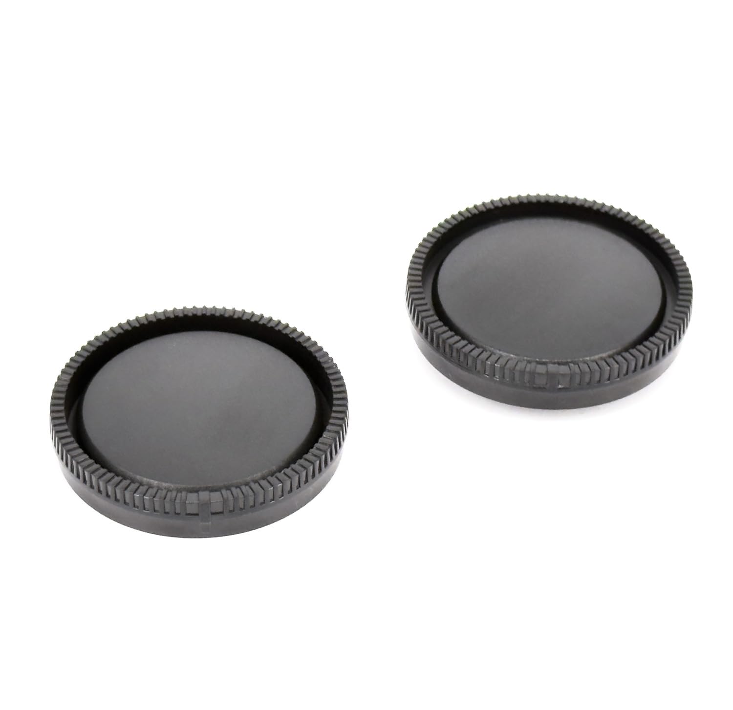 Body Cap & Rear Lens Cap to fit Sony E-Mount (NEX, A6000, A7, A1, A9 etc) Cameras and E Mount Lenses