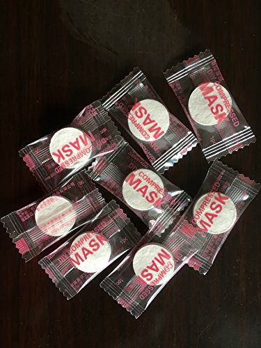 Magik 100-200 Pcs Compressed Blank Sheet Face Mask Facial Natural Cotton Wrap (200 Pack) - Thumbnail 2