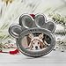 FINE PHOTO GIFTS Pewter Pet Paw Photo Ornament