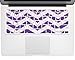 Kuzy MacBook Pro 13 inch Keyboard Cover 2020 A2289 and MacBook Pro 16 inch Keyboard Cover 2019 A2141 Silicone key board Skin Thin Protector for MacBook Pro Keyboard Cover with Touch Bar Elagent Purple