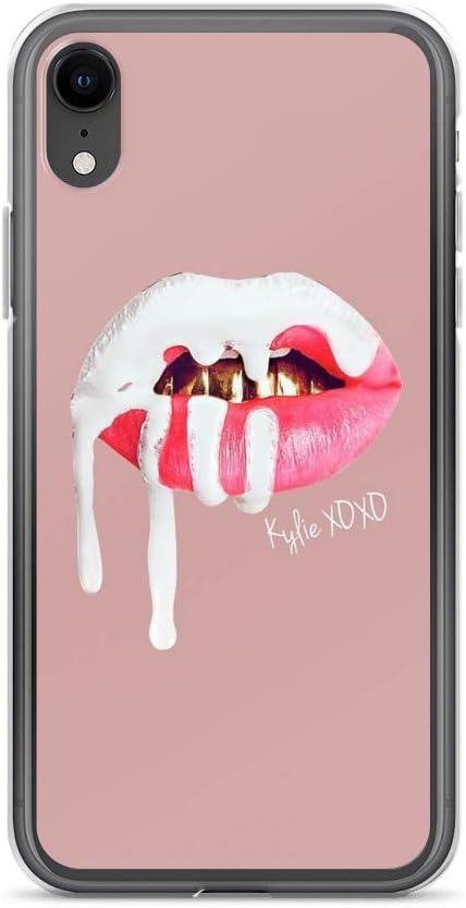 iPhone XR Pure Clear Case Cases Cover Kylie XOXO, Rose Gold